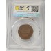 AUSTRALIA 1923 . HALF 1/2  PENNY . PCGS GENUINE